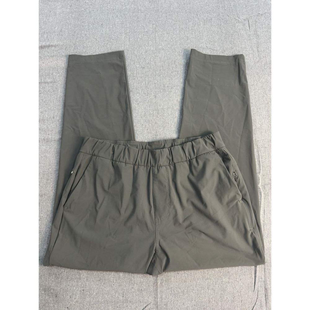 Vuori Women Gray Miles Ankle Pants Performance Pull On Jogger Pants VW404 Sz M